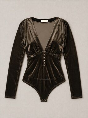 Maker of Dreams Luxe Velvet Bodysuit